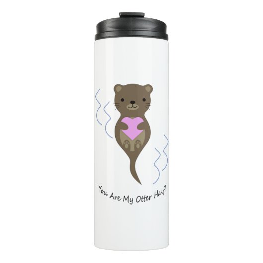 Du bist meine Otter. Thermosbecher (Vorderseite)
