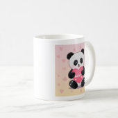 Du bist meine panda-mische Liebe Kaffeetasse (VorderseiteRechts)