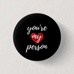 Du bist meine Person Button
