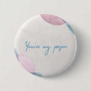 Du bist meine Person Button