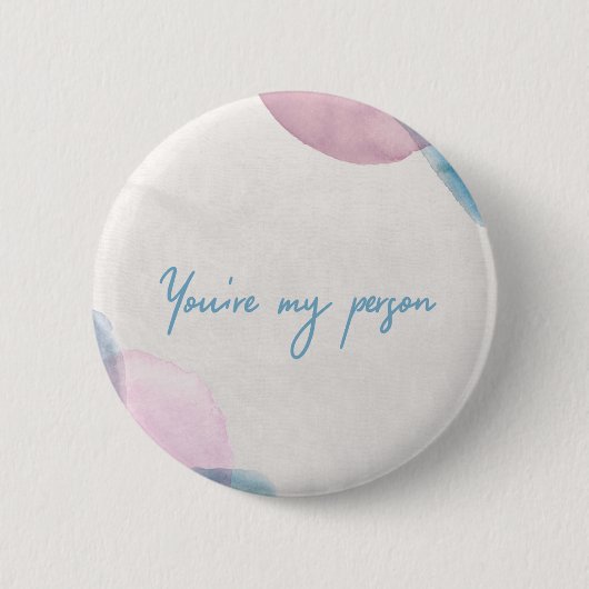 Du bist meine Person Button (Vorderseite)