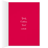 Du bist meine Personalisierte Liebe-Herzkarte. (Innen (Rechts))