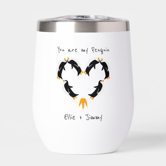 Du bist meine Pinguin-Liebe (Vorderseite)
