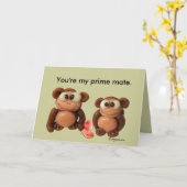 Du bist meine Prime Mate-Jubiläumskarte Karte (Gelbe Blume)
