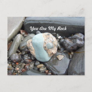 Du bist meine Rock 1 Postkarte