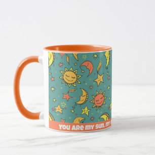Du bist meine Sonne, mein Mond und alle meine Ster Tasse