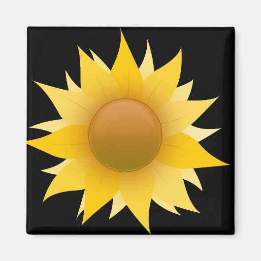 Du bist meine Sonnenblume Magnet (Vorne)