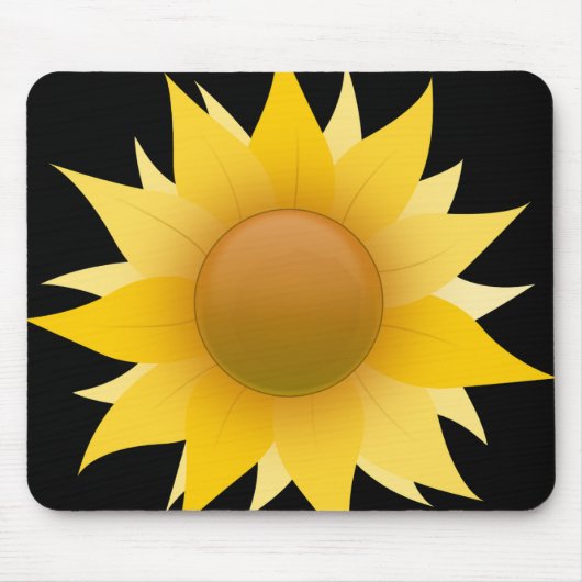 Du bist meine Sonnenblume Mousepad (Vorne)