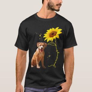 Du bist meine Sonnenblume Pitbull Lover T-Shirt