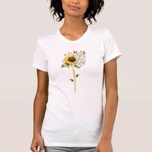 Du bist meine Sonnenblume T-Shirt (Vorderseite)