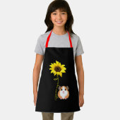 Du bist meine Sonnenblumen-Guinea Mama Schürze (Insitu)