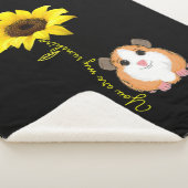 Du bist meine Sonnenblumen-Guinea Mama Sherpadecke (3/4)