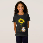Du bist meine Sonnenblumen-Guinea Mama T-Shirt (Vorne ganz)