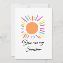 Du bist meine sonnengelbe orange Sonnenstrahlen hi