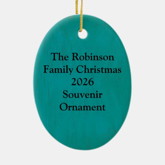 Du bist meine Sonnenschein-Farbe Keramikornament (Hinten)