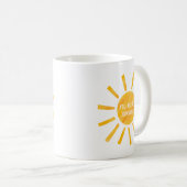Du bist meine Sonnenschein-Tasse Kaffeetasse (VorderseiteRechts)