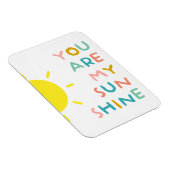 Du bist meine Sonnenscheinpalette Magnet (Rechte Seite)
