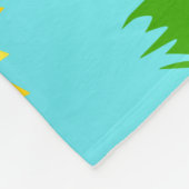 Du bist meine Sonnenscheinsonne Fleecedecke (Ecke)