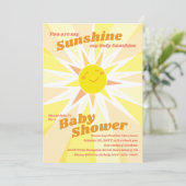 Du bist meine Sonnenschutzdusche Einladung (Stehend Vorderseite)