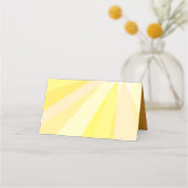 Du bist meine Sonnenschutzdusche Platzkarte (Rückseite)