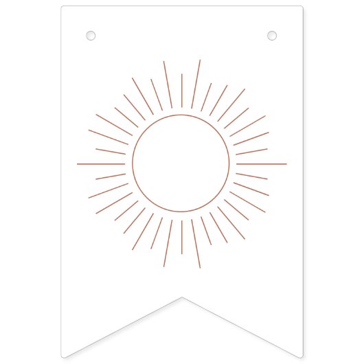 Du bist meine Sonnenschutzjungfahnen Wimpelkette (Erste Fahne)