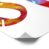 Du bist meine Sonnenschutzkanone Print Poster (Ecke)