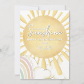 Du bist meine Sunshine-Valentinstag-Karte Einladung (Vorderseite)