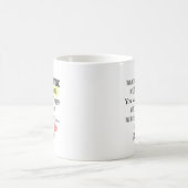 Du bist meine Sunshine Word Art Typografie Kaffeetasse (Mittel)