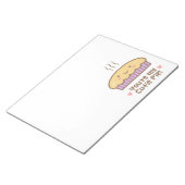 Du bist meine Süsse Niedliche Doodle für sie Notizblock (angewinkelt)