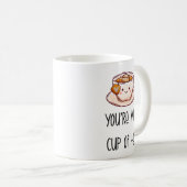 Du bist meine Tasse Tee Kaffeetasse – Cozy Geschen (VorderseiteRechts)