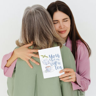 Du bist meine Tasse Tee Klappkarte Karte
