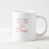 Du bist meine Tasse Tee Zitat niedliche lustige Ka (Rechts)