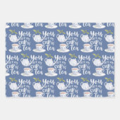 Du bist meine Tasse Teewaschpapier Geschenkpapier Set (Vorderseite 3)