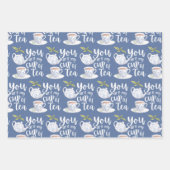 Du bist meine Tasse Teewaschpapier Geschenkpapier Set (Vorderseite 2)