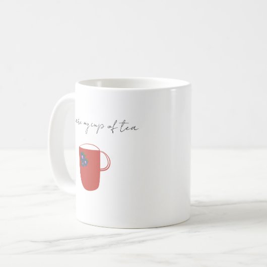 Du bist meine Teetasse Tasse (Vorderseite Links)