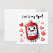 Du bist meine Type Card (Vorne/Hinten)