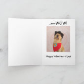 Du bist meine Valentine... Feiertagskarte (Innenseite)