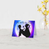 Du bist meine zweifache Flamme-Mama und mein Dauer Karte (Gelbe Blume)