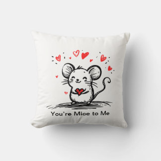 Du bist mir Mäuse Kissen