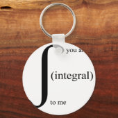 Du bist mir untrennbar verbunden schlüsselanhänger (Vorderseite)