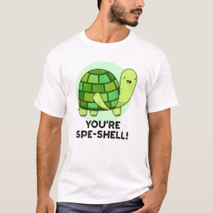 Du bist Muschel Funny Tortoise Pun T-Shirt