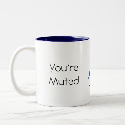 Du bist Mute/du bist unmutierte Tasse (Links)