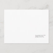 Du bist mutig, als du glaubst postkarte (Vorderseite)