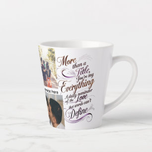 Du bist My Everything - Kleine Latte Tasse (12 oz)
