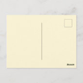 Du bist My Soymate, Soy Postkarte (Rückseite)