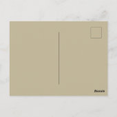 Du bist My Soymate, Soy Postkarte (Rückseite)