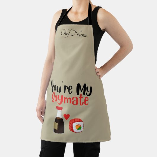 Du bist My Soymate, Soy Schürze (InSitu)