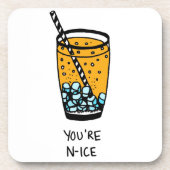 Du bist N-Ice Getränkeuntersetzer (Vorderseite)