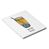 Du bist N-Ice Notizblock (angewinkelt)