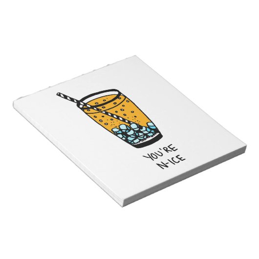 Du bist N-Ice Notizblock (angewinkelt)